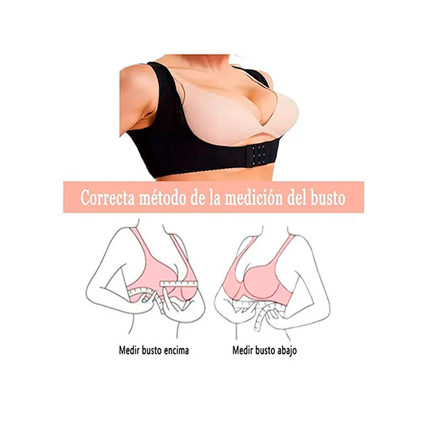 Chaleco Faja Levanta Busto Corrige Postura Ajustable Pwrfit