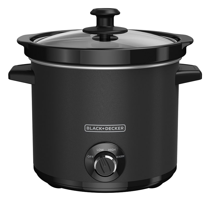 Olla De Cocción Lenta 4 Litros Negra Black+Decker