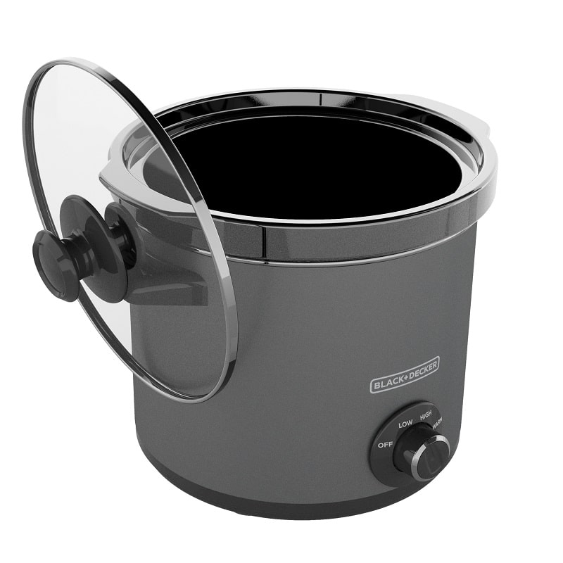 Olla De Cocción Lenta 4 Litros Negra Black+Decker