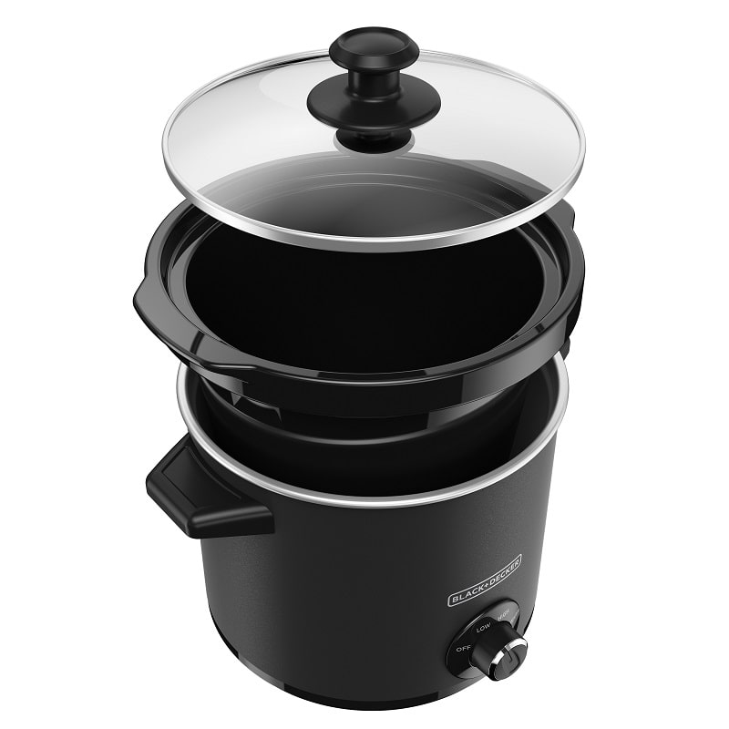 Olla De Cocción Lenta 4 Litros Negra Black+Decker