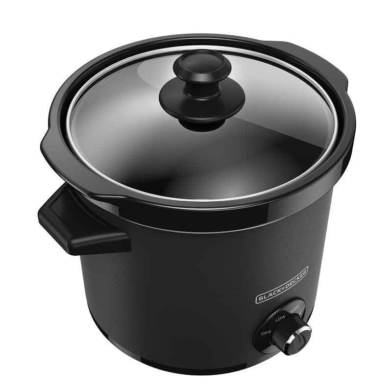 Olla De Cocción Lenta 4 Litros Negra Black+Decker