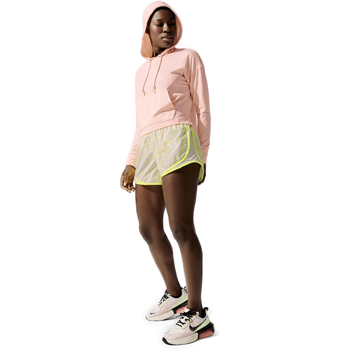 Sudadera Nike Mujer W Nk Yoga Jersey Crop Hoodie Rosa CQ8833664