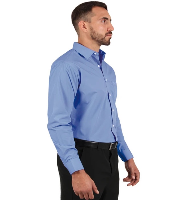 Camisa, Manga Larga, Mariscal Moda Hombre