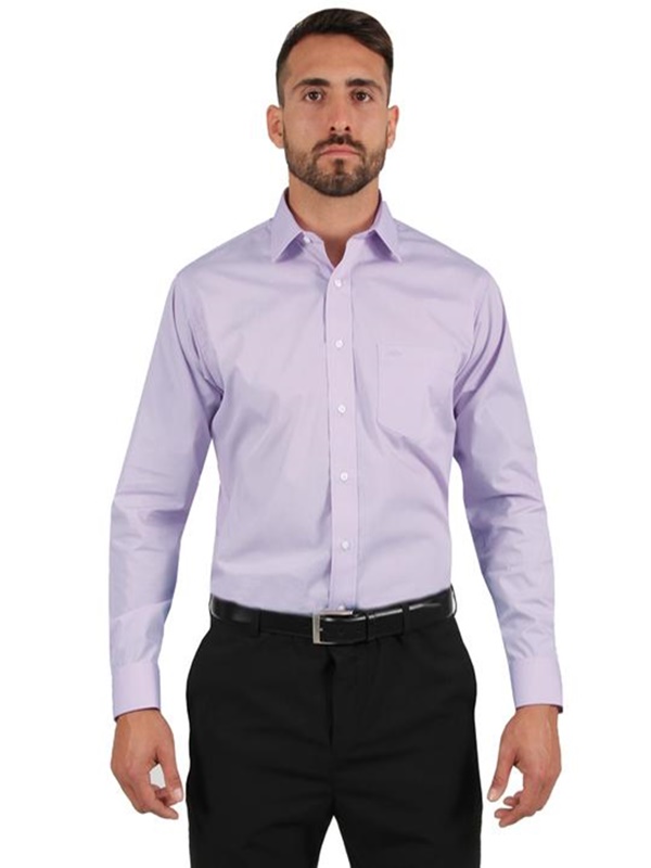 Camisa, Manga Larga, Mariscal Moda Hombre