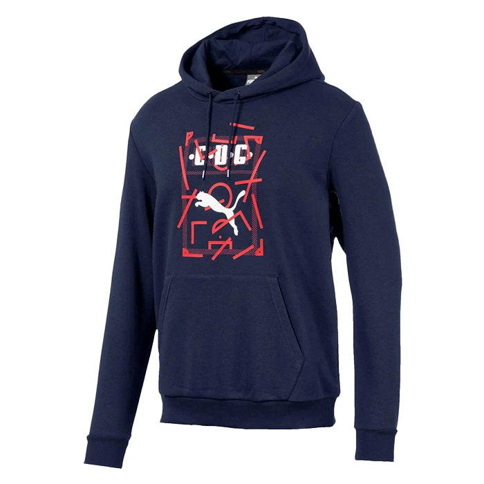 Sudadera Puma Hombre Chivas Puma Dna Graphic Hoody Navy 75638301
