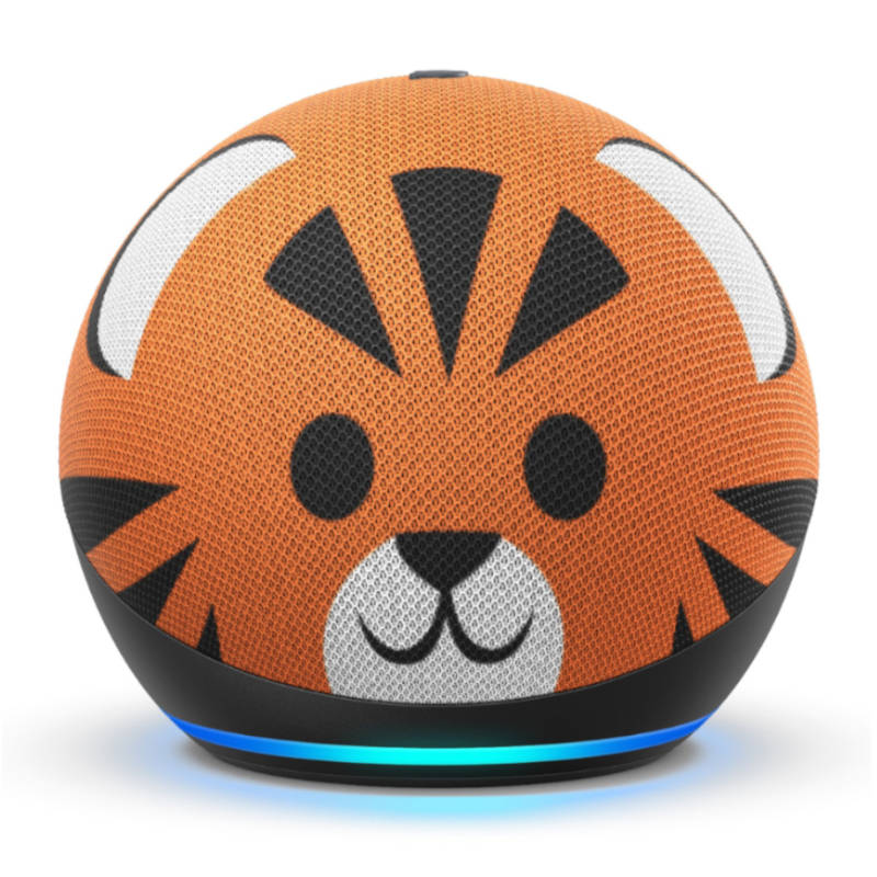 Asistente Amazon Echo Dot 4th Kids Edition Asistente Alexa Tigre