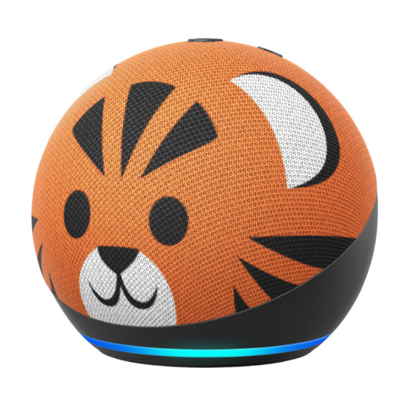 Asistente Amazon Echo Dot 4th Kids Edition Asistente Alexa Tigre