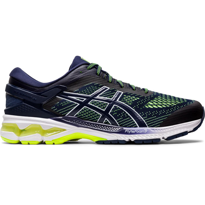 Tenis Asics Hombre Gel-Kayano 26 Peacoat Safety Yellow 1011A541403
