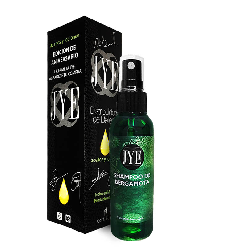 Shampoo de bergamota orgánico JYE 60 ml
