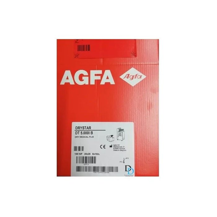 Película Agfa Drystar Dt 5000 Ib 8x10 Digital Pano mammo