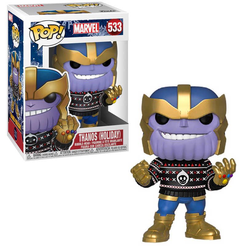 FUNKO POP THANOS HOLIDAY #533 MARVEL 