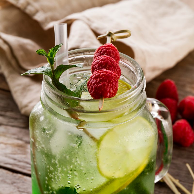 Frascos Mason Jar Liso con Tapa Cobre Y Popote 16oz