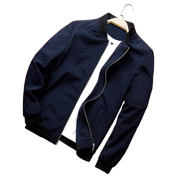 Chamarra Bomber Hombre Casual Elegante Ameyaltzín