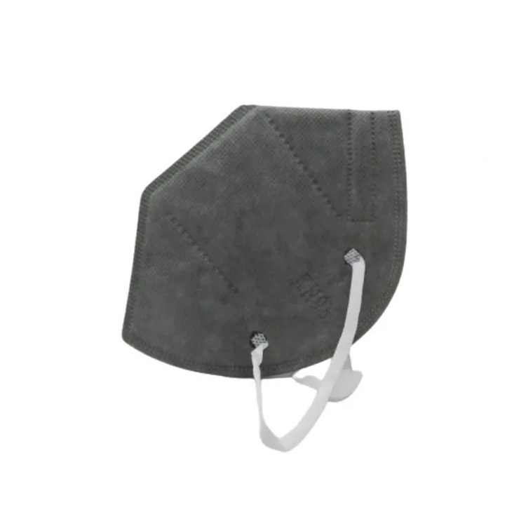 Cubrebocas KN95 con válvula respiratoria Gris 10 piezas