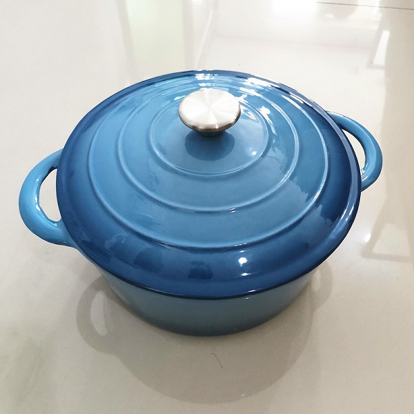 Horno Holandes Ovalado 22.5 cm (dutch Oven), Olla De Hierro Fundido Vencort