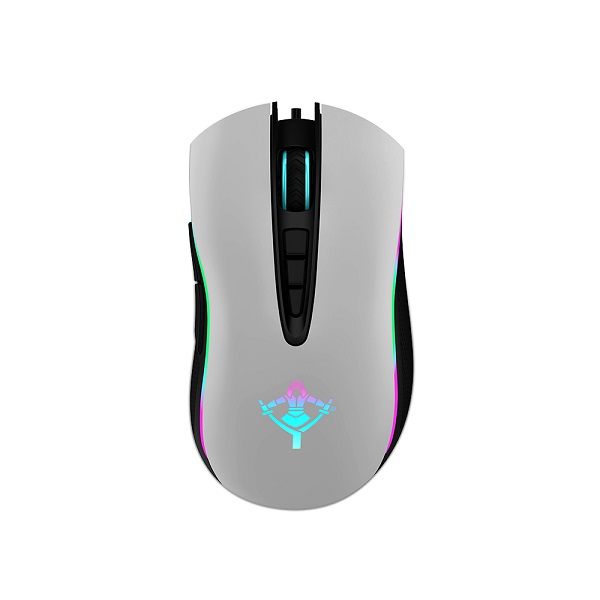 Mouse Gamer Yeyian Gram Series 2000, Blanco, 10K DPI. 66IPS, 1MS