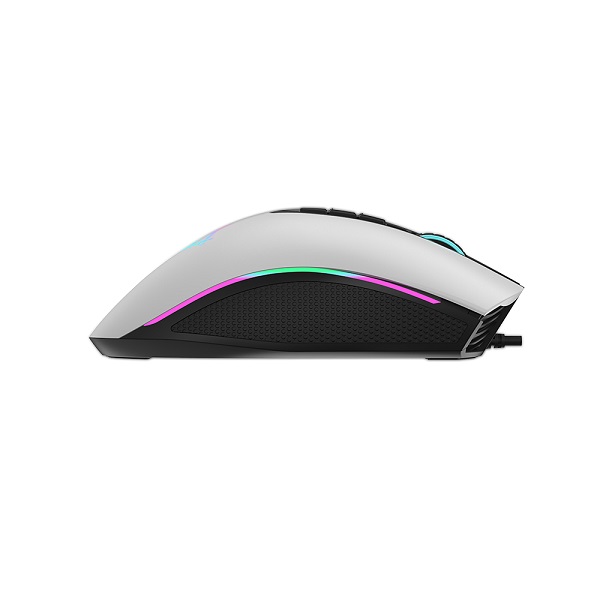 Mouse Gamer Yeyian Gram Series 2000, Blanco, 10K DPI. 66IPS, 1MS