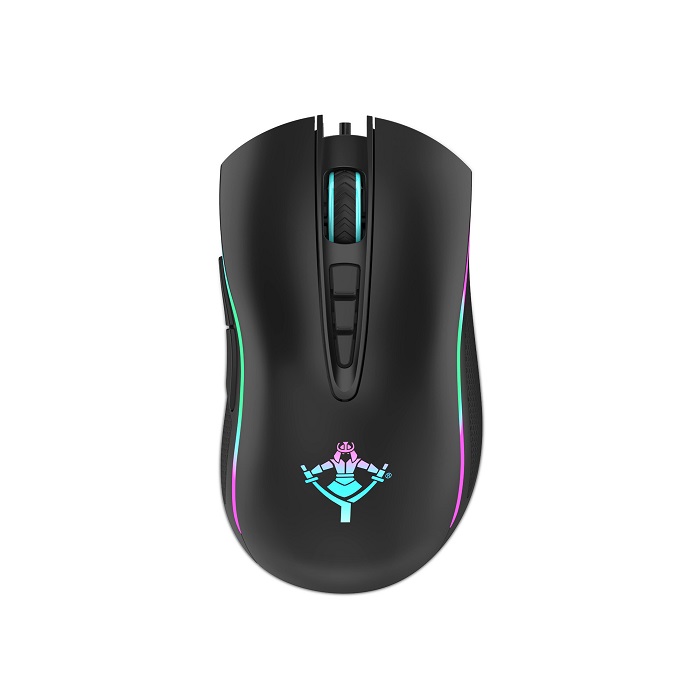 Mouse Gamer Yeyian Gram Series 2000, Negro, 10K DPI. 66IPS, 1MS