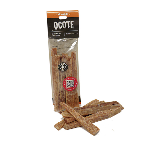 Ocote, iniciador de fuego 50 gramos, 10 Pack