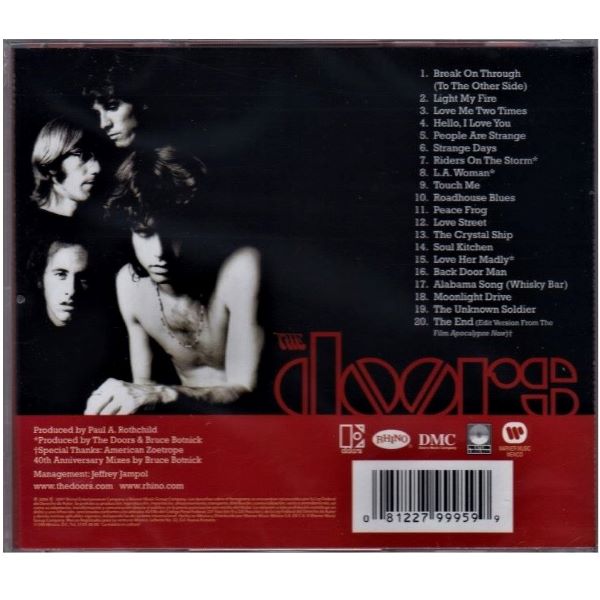 CD The very best of The Doors