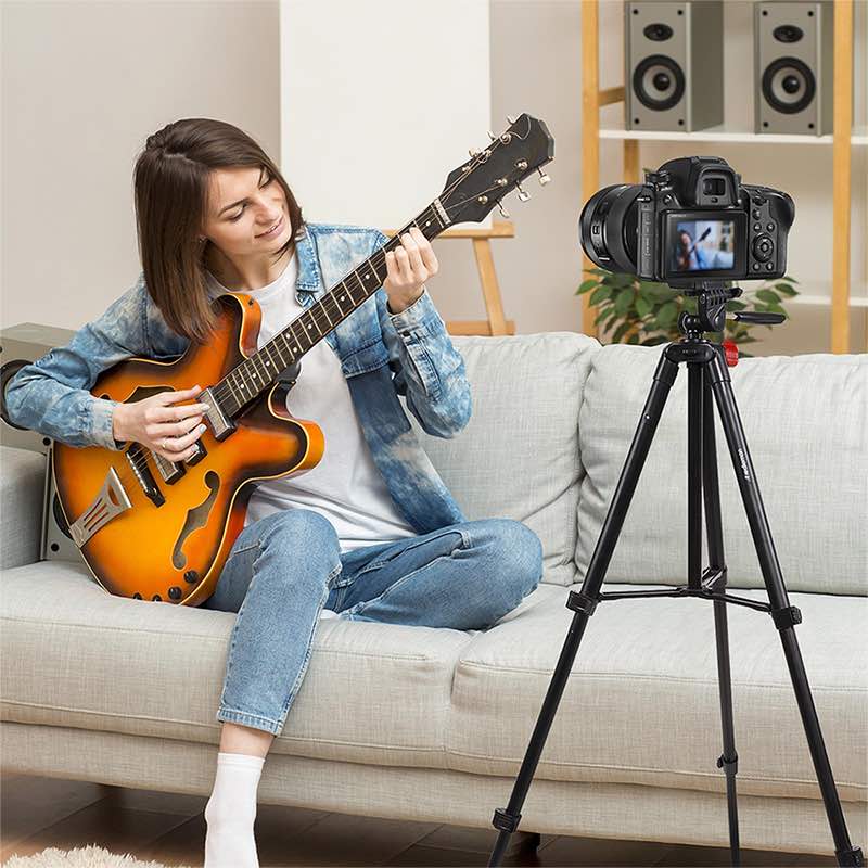 Tripié Para Cámara Profesional 360 Portátil 135 cm Redlemon