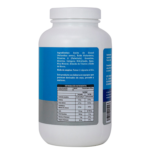 Acido Hialurónico con Vitamina A y Colágeno Naturagel Paquete de 3 frascos