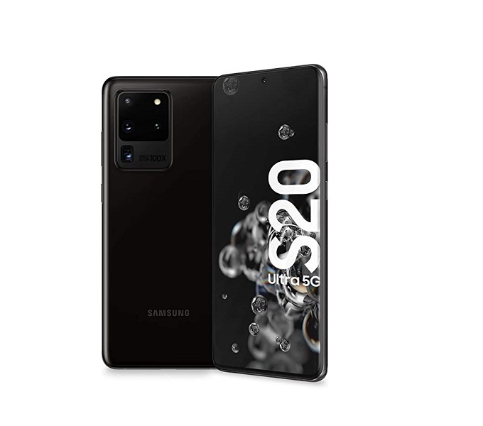 SAMSUNG GALAXY S20 ULTRA NEGRO TELCEL EQUIPO DE EXHIBICIÓN OPEN BOX GRADO A