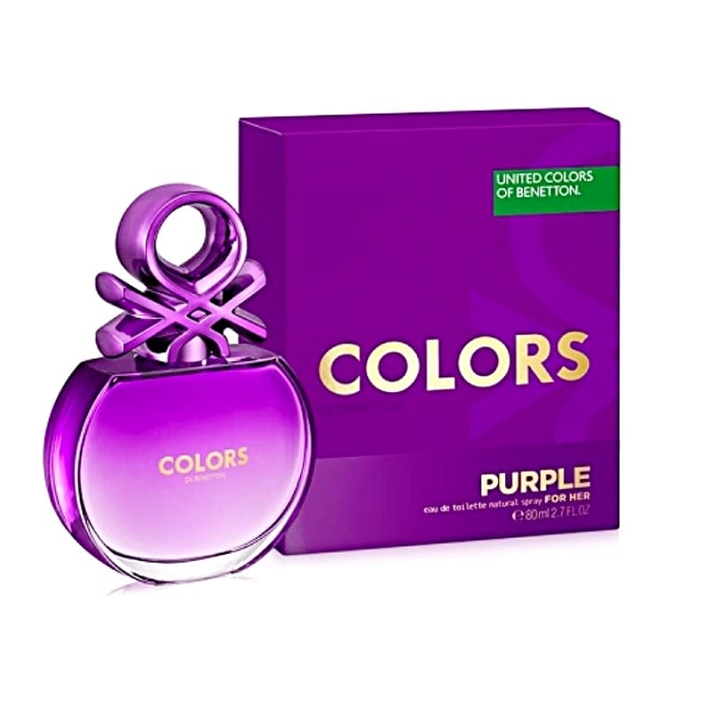 BENETTON COLORS PURPLE 80 ML DAMA