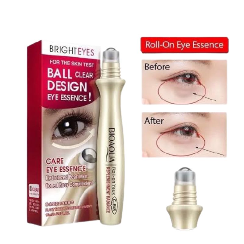 Serum Roll On Contorno de Ojos. Elimina Ojeras, Arrugas y Bolsas BioAqua