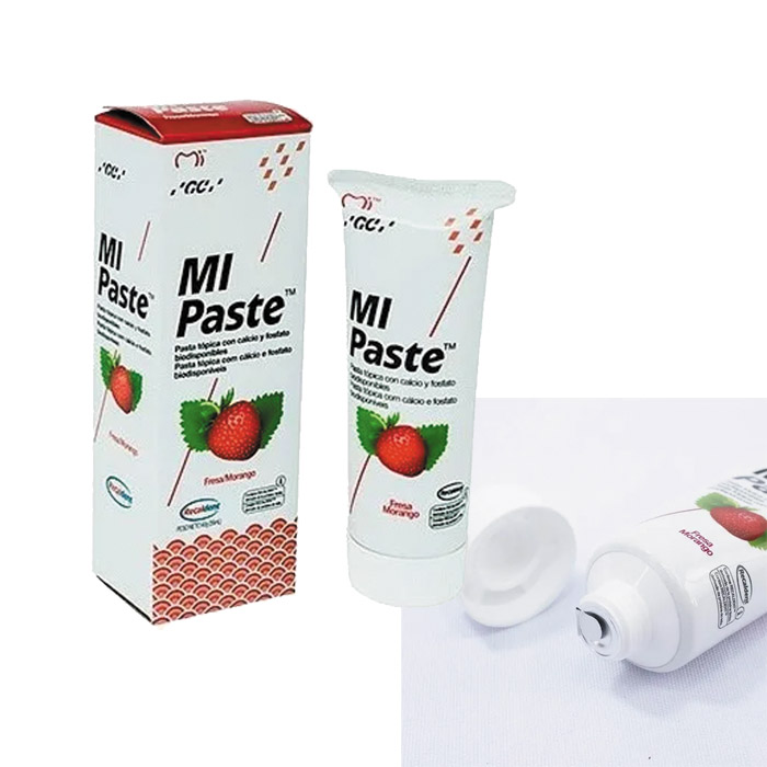 Mi Paste Recaldent Gc Sabor Fresa 40gr