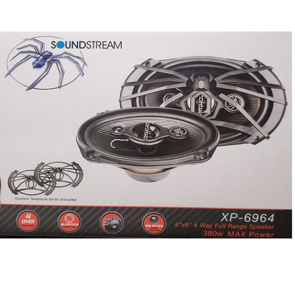 Bocinas Soundstream 6x9 Xp6964 4 Vías 200w Rms