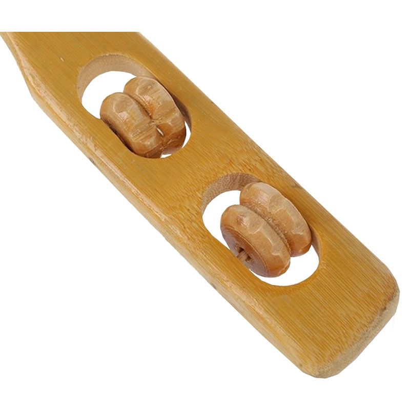 2 Manitas Rasca Espalda Largas Manos Rascadoras De Madera