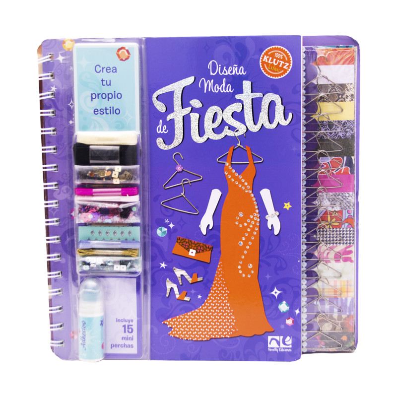 Libro de Manualidades: Diseña Moda de Fiesta - Novelty