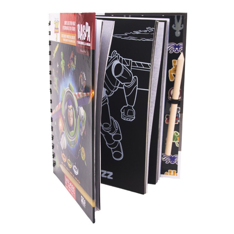 Libro para Dibujar, Descubrir y Divertirte de Toy Story 3 - Novelty