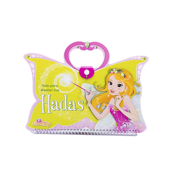 Libro de Dibujo Lili Chantilly Todo Para Diseñar Tus Hadas - Novelty