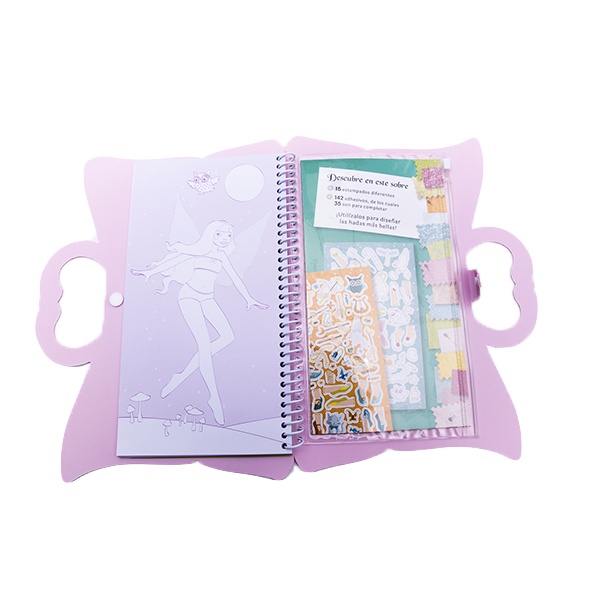 Libro de Dibujo Lili Chantilly Todo Para Diseñar Tus Hadas - Novelty