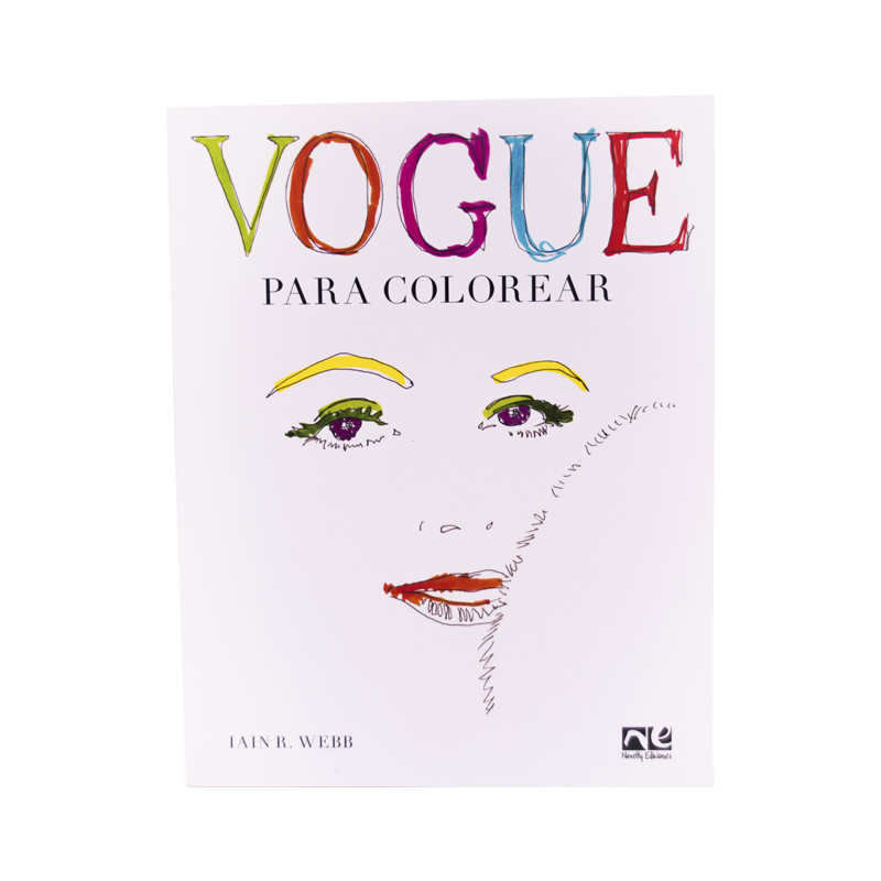 Libro de Dibujo Vogue para Pintar - Novelty