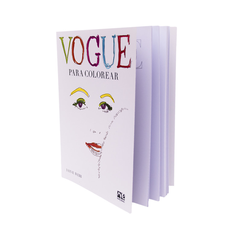 Libro de Dibujo Vogue para Pintar - Novelty