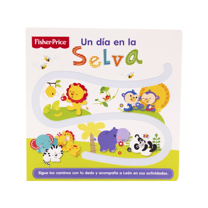 Libro Preescolar Un Día en la Selva - Novelty