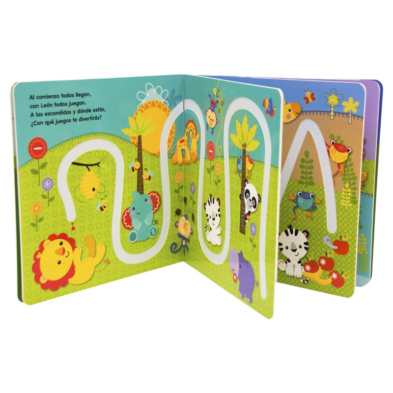 Libro Preescolar Un Día en la Selva - Novelty