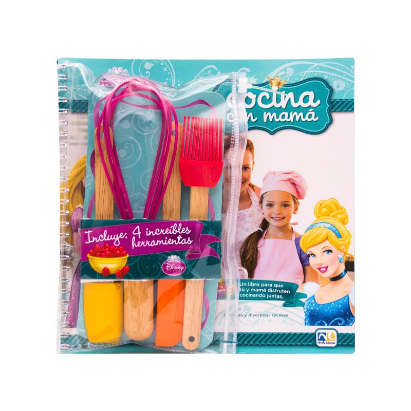 Libro Cocina con Mamá de las Princesas de Disney  - Novelty