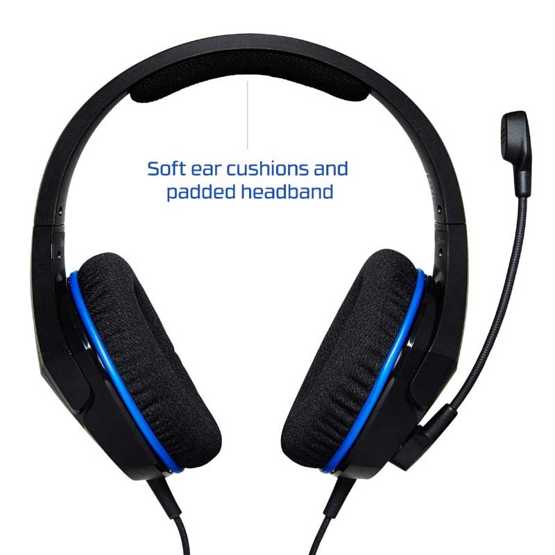 DIADEMA KINGSTON HX CLOUDSTINGER CORE NEGRO/AZUL 3.5MM HX-HSCSC-BK