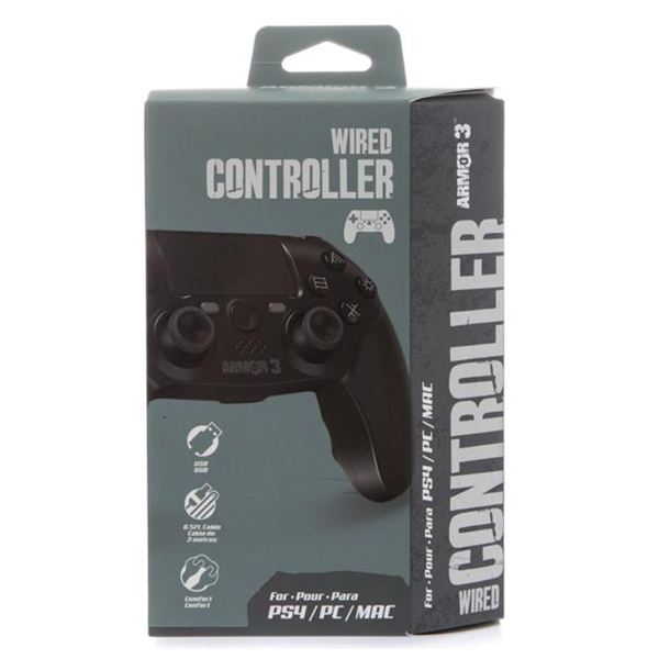 Control Alámbrico Armor3 Para Ps4,PC y MAC