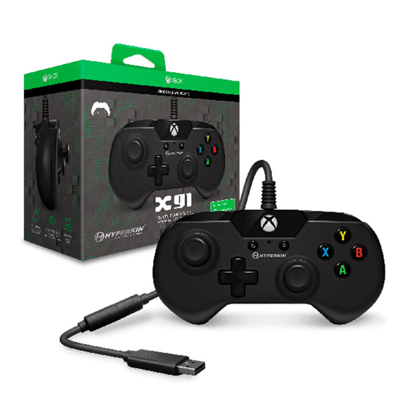 Control Alámbrico X91 Negro Para Xbox One/windows 10