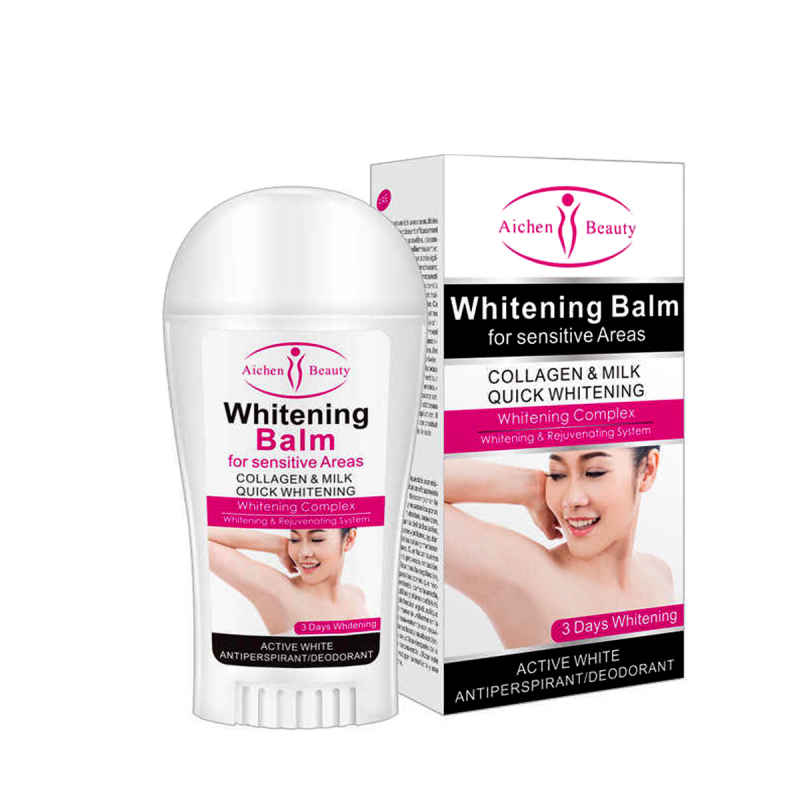 Kit Aclara Crema Blanqueadora Desodorante Crema Corporal 3pz