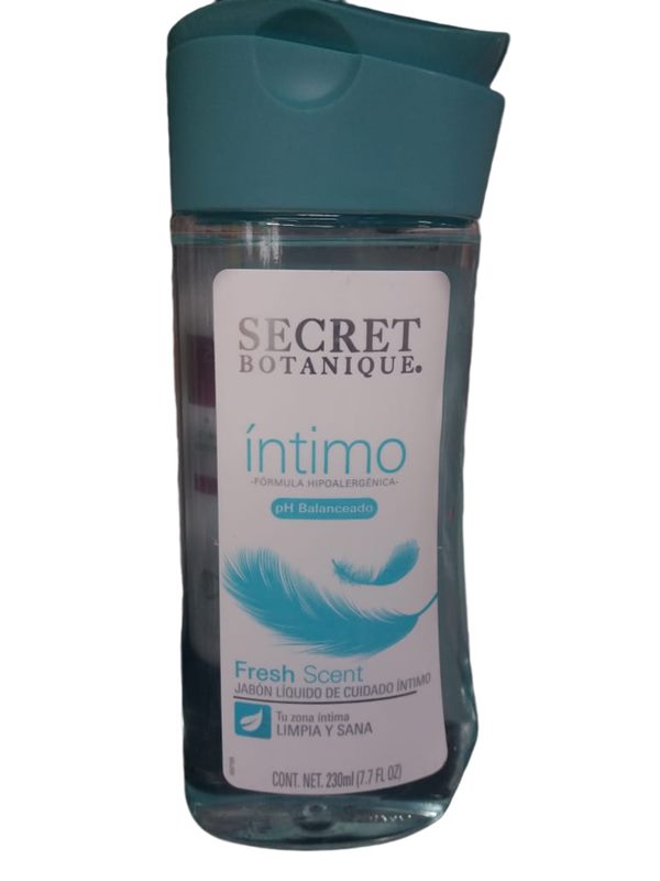 Jabón líquido de cuidado intimo femenino 2 pack  Secret Botanique 230 ml c/u 