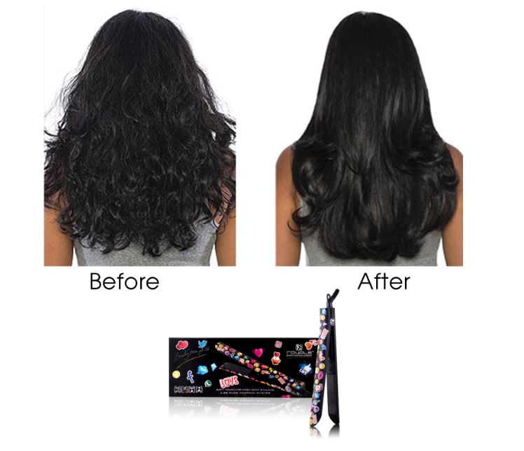 Plancha Para Cabello Platinum Emoji Royale