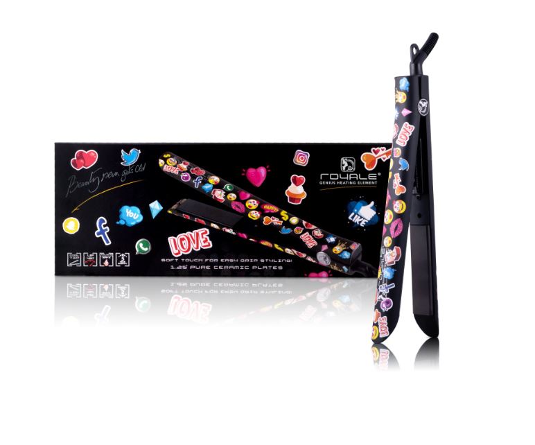 Plancha Para Cabello Platinum Emoji Royale
