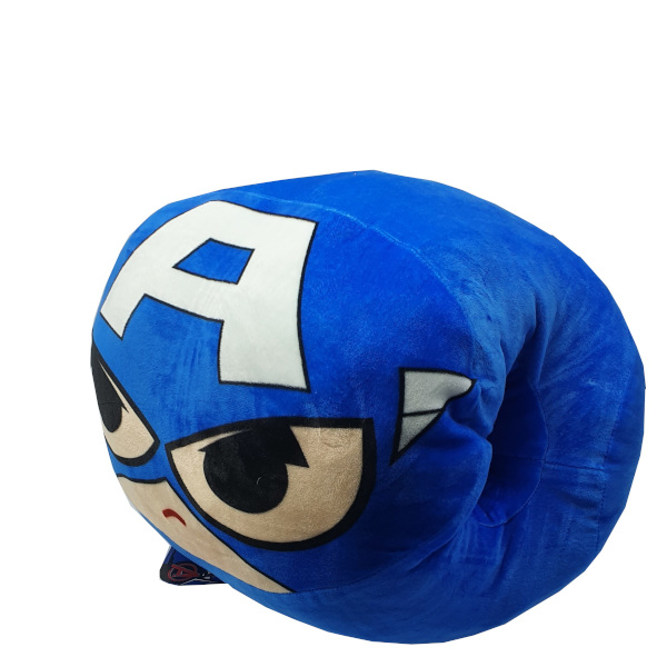 Cojín Peluche Disney Con Calentador De Manos Capitán América