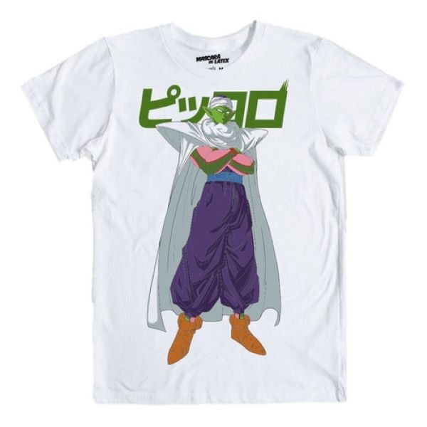 Playera Mascara de Latex Hombre Piccolo Dragon Ball